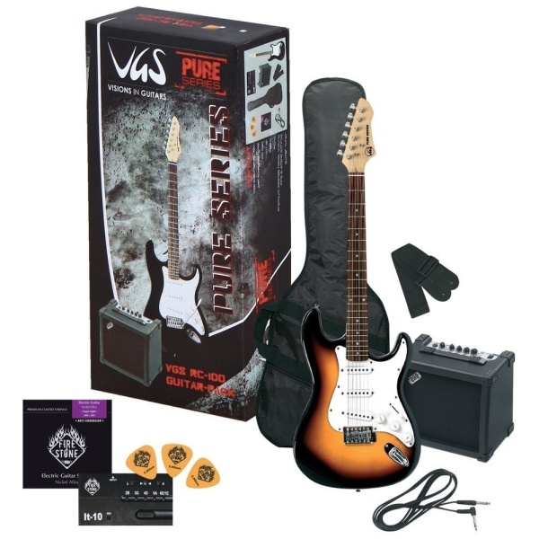 GEWApure E-Gitarre VGS RC-100 Guitar Pack